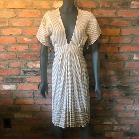 Faithfull The Brand summer dress - size 4 - Picture 1 of 4